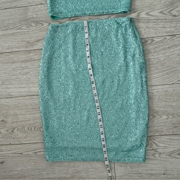 susana monaco sequins top and skirt NWT - Picture 6 of 16
